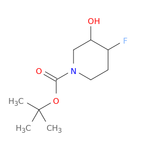 1-叔丁氧羰基-4-氟-3-羟基哌啶