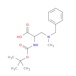 3-[Benzyl(methyl)amino]-2-{[(tert-butoxy)carbonyl]amino}propanoic Acid