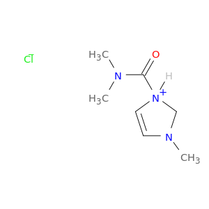 1-((Dimethylamino)carbonyl)-3-methyl-1H-imidazolium chloride