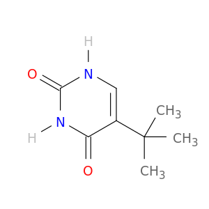 2,4(1H,3H)-Pyrimidinedione, 5-(1,1-dimethylethyl)-