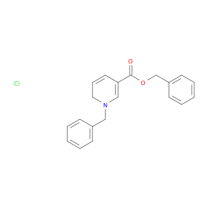 Pyridinium,3-[(phenylmethoxy)carbonyl]-1-(phenylmethyl)-, chloride (1:1)