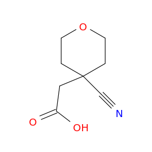 2-(4-Cyanooxan-4-yl)acetic acid