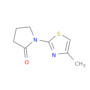 1-(4-甲基-2-噻唑基)-2-吡咯烷酮