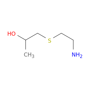 1-[(2-aminoethyl)sulfanyl]propan-2-ol