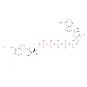 腺苷5'-(六氢戊磷酸盐),p'''→5'-酯,腺苷,锂盐(1：3)