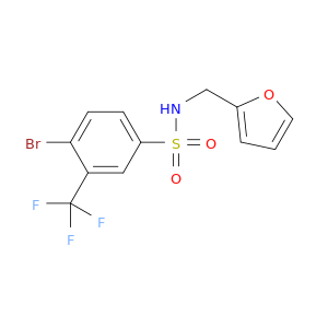 N-(呋喃-2-甲基);4-溴-3-三氟甲基苯磺酰胺