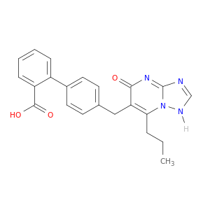 [1,1'-Biphenyl]-2-carboxylicacid,4'-[(1,5-dihydro-5-oxo-7-propyl[1,2,4]triazolo[1,5-a]pyrimidin-6-yl)methyl]-
