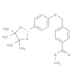 4-(4-甲氧羰基苄氧基)苯基硼酸频那醇酯