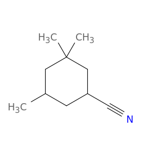 3,3,5-trimethylcyclohexane-1-carbonitrile