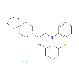 10-(2-(8-AZASPIRO(4.5)DEC-8-YL)PROPYL)PHENOTHIAZINE, HYDROCHLORIDE