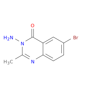 3-氨基-6-溴-2-甲基-4-喹唑啉酮