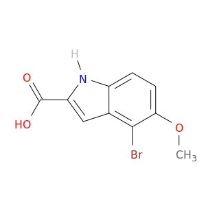 4-溴-5-甲氧基吲哚-2-羧酸