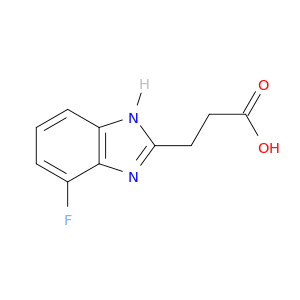3-(4-Fluoro-1H-1,3-benzodiazol-2-yl)propanoic Acid