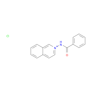 Isoquinolinium,2-(benzoylamino)-, chloride (1:1)