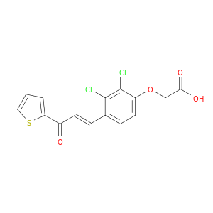 Acetic acid,2-[2,3-dichloro-4-[3-oxo-3-(2-thienyl)-1-propen-1-yl]phenoxy]-