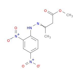 Butanoic acid, 3-[(2,4-dinitrophenyl)hydrazono]-, methyl ester