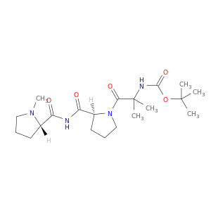 TERT-BUTYL N-[2-METHYL-1-[(2S)-2-[[(2S)-1-METHYLPYRROLIDINE-2-CARBONYL ]CARBAMOYL]PYRROLIDIN-1-YL]-1-OXO-PROPAN-2-YL]CARBAMATE