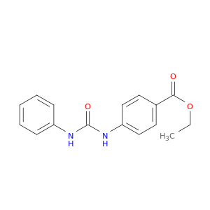Benzoic acid, 4-[[(phenylamino)carbonyl]amino]-, ethyl ester