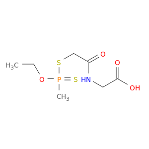 3-Oxa-5-thia-8-aza-4-phosphadecan-10-oicacid, 4-methyl-7-oxo-, 4-sulfide (9CI)