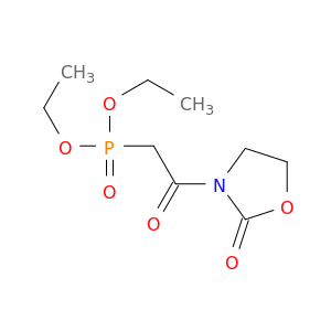 Phosphonic acid, [2-oxo-2-(2-oxo-3-oxazolidinyl)ethyl]-, diethyl ester