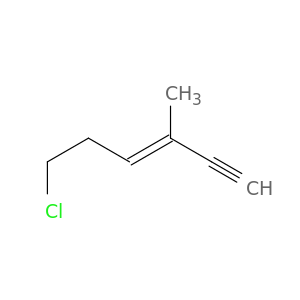 3-Hexen-1-yne, 6-chloro-3-methyl-, (E)-