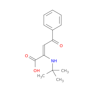2-Butenoic acid, 2-[(1,1-dimethylethyl)amino]-4-oxo-4-phenyl-, (2Z)-