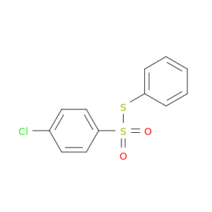Benzenesulfonothioic acid, 4-chloro-, S-phenyl ester