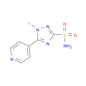 1H-1,2,4-Triazole-5-sulfonamide,3-(4-pyridinyl)-