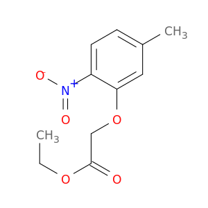 Acetic acid, (5-methyl-2-nitrophenoxy)-, ethyl ester