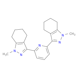 1H-Indazole, 3,3'-(2,6-pyridinediyl)bis[4,5,6,7-tetrahydro-1-methyl-