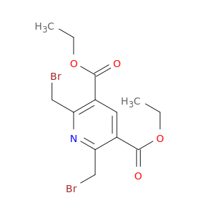 3,5-Pyridinedicarboxylic acid, 2,6-bis(bromomethyl)-, diethyl ester