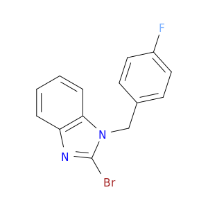 1H-Benzimidazole, 2-bromo-1-[(4-fluorophenyl)methyl]-