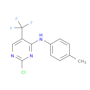 4-Pyrimidinamine, 2-chloro-N-(4-methylphenyl)-5-(trifluoromethyl)-