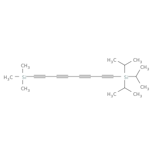 Silane, trimethyl[8-[tris(1-methylethyl)silyl]-1,3,5,7-octatetrayn-1-yl]-