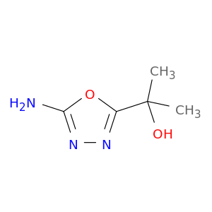 2-(5-amino-1,3,4-oxadiazol-2-yl)propan-2-ol