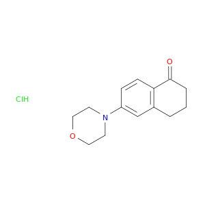 1(2H)-Naphthalenone, 3,4-dihydro-6-(4-morpholinyl)-, hydrochloride