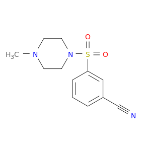 3-((4-Methylpiperazin-1-yl)sulfonyl)benzonitrile