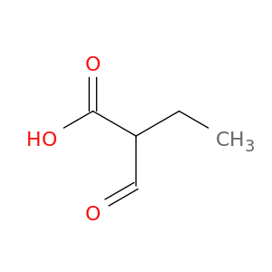 Butanoic acid, 2-formyl-
