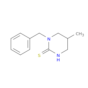 2(1H)-Pyrimidinethione, tetrahydro-5-methyl-1-(phenylmethyl)-