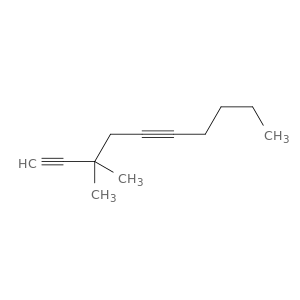 1,5-Decadiyne, 3,3-dimethyl-