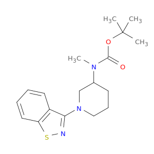 (1-苯并[D]异噻唑-3-基-哌啶-3-基)-甲基-氨基甲酸叔丁酯