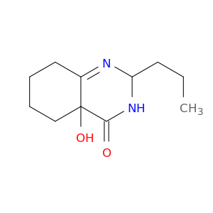 4(3H)-Quinazolinone, 2,4a,5,6,7,8-hexahydro-4a-hydroxy-2-propyl-