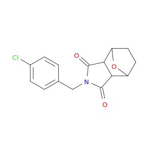 2-(4-chlorobenzyl)hexahydro-1h-4,7-epoxyisoindole-1,3(2h)-dione