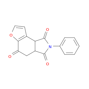 1H-Furo[3,2-e]isoindole-1,3,5(2H,4H)-trione, 3a,8b-dihydro-2-phenyl-