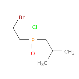 Phosphinic chloride, (2-bromoethyl)(2-methylpropyl)-