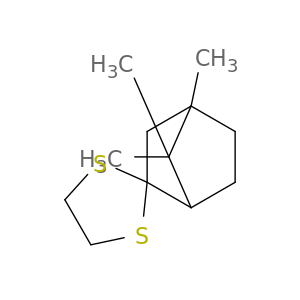 Spiro[bicyclo[2.2.1]heptane-2,2'-[1,3]dithiolane], 4,7,7-trimethyl-