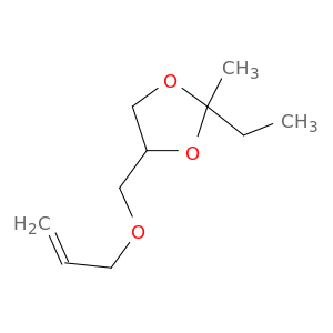 1,3-Dioxolane, 2-ethyl-2-methyl-4-[(2-propenyloxy)methyl]-