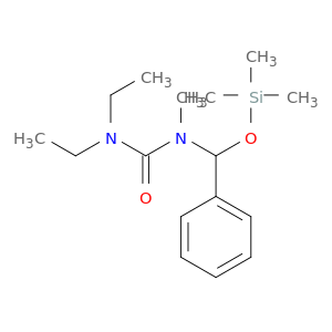Urea, N,N-diethyl-N'-methyl-N'-[phenyl[(trimethylsilyl)oxy]methyl]-