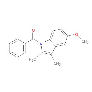 1H-Indole, 1-benzoyl-5-methoxy-2,3-dimethyl-