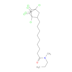 Bicyclo[2.2.1]hept-5-ene-2-nonanamide,1,4,5,6,7,7-hexachloro-N-methyl-N-propyl-